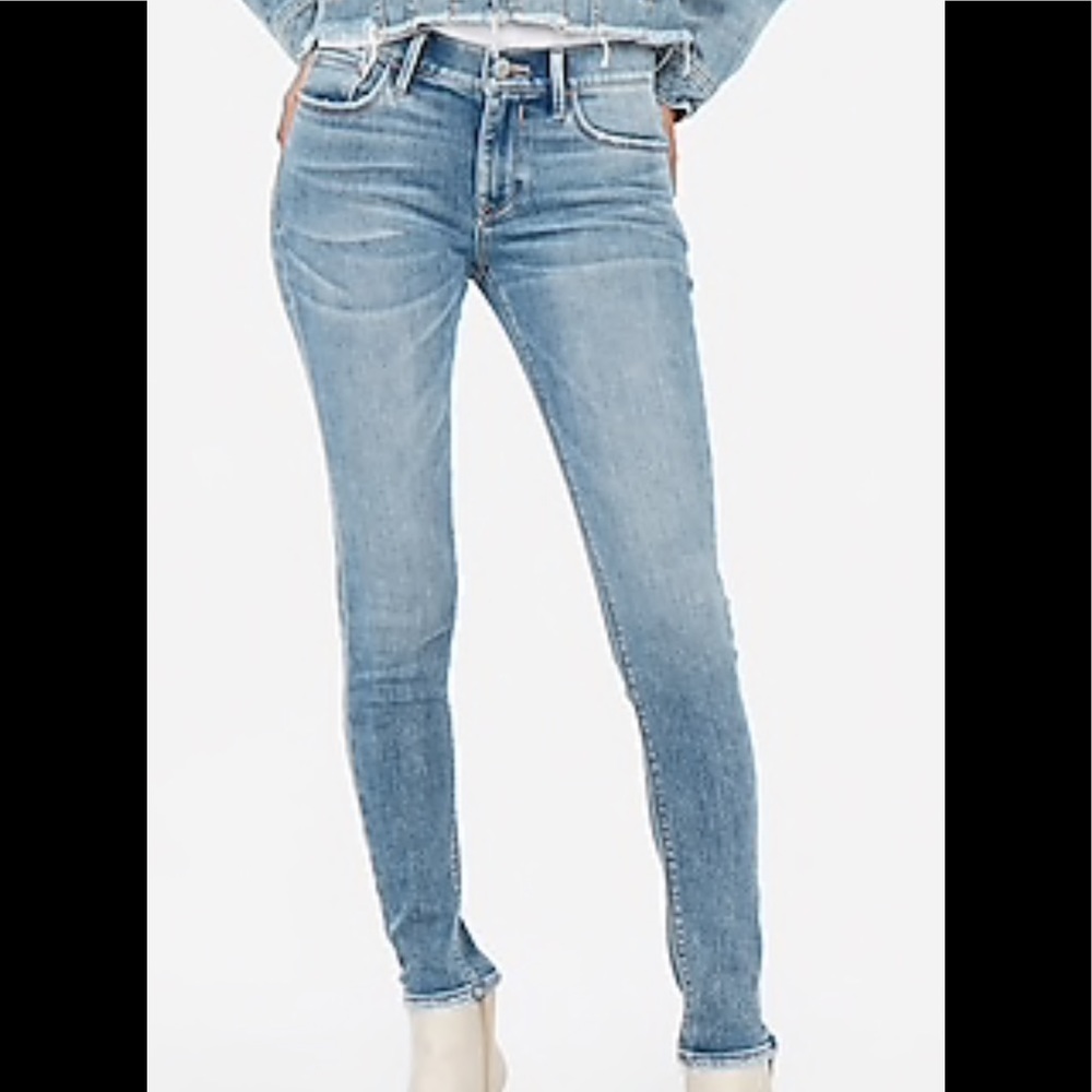 NWT Express Midrise Cozy Jean Leggings Sz 18